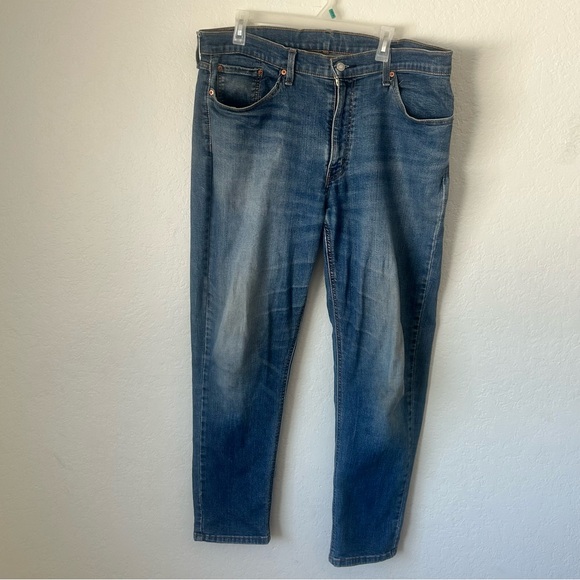 Levi’s 531 Athletic Slim Flex Mens Jean, Dark Blue 38 X 32 - Picture 5 of 10